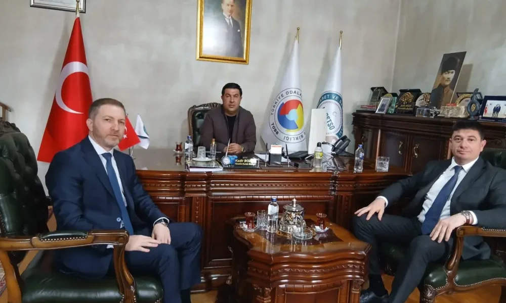 Azerbaycan Heyetinden Kars Ticaret ve Sanayi Odası’na ziyaret