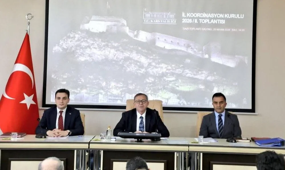 Kars’ta İl Koordinasyon kurulunda yatırımlar konuşuldu