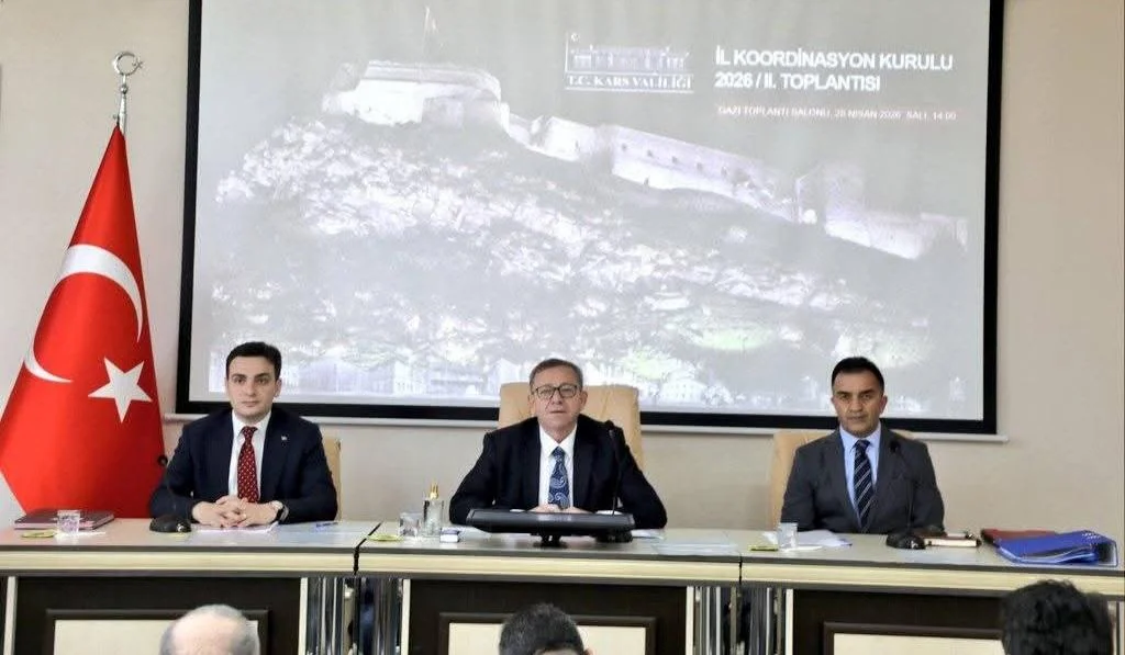 Kars’ta İl Koordinasyon kurulunda yatırımlar konuşuldu