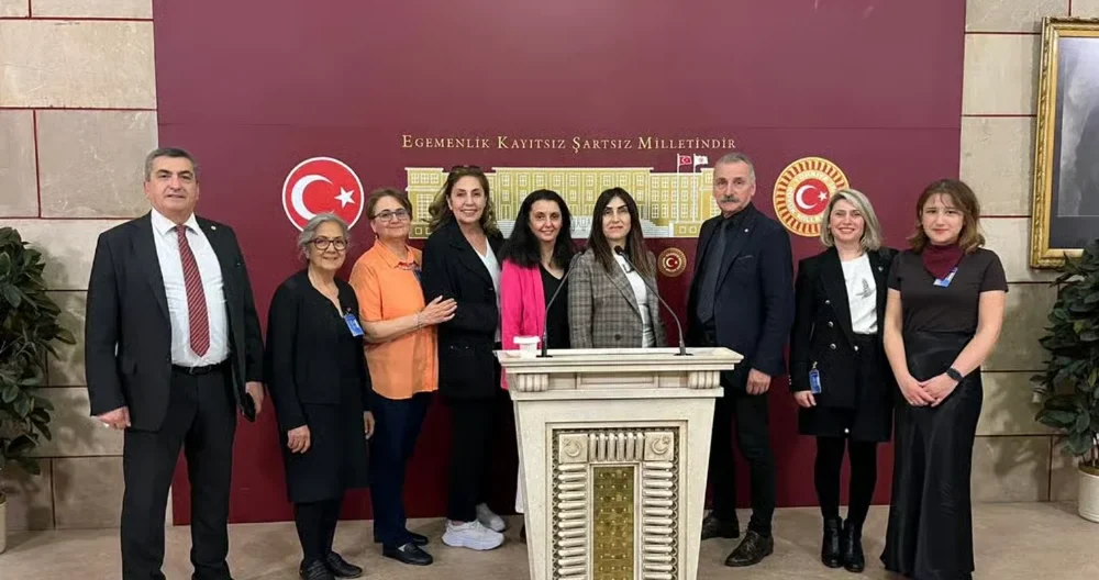 Mecliste Kadın İzleri Projesi heyeti Ankara’da temaslarını sürdürüyor