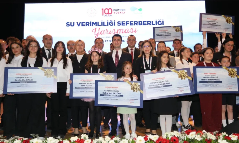 Su Verimliliği Seferberliği Yarışması'nda Ödüller, Sahiplerini Buldu
