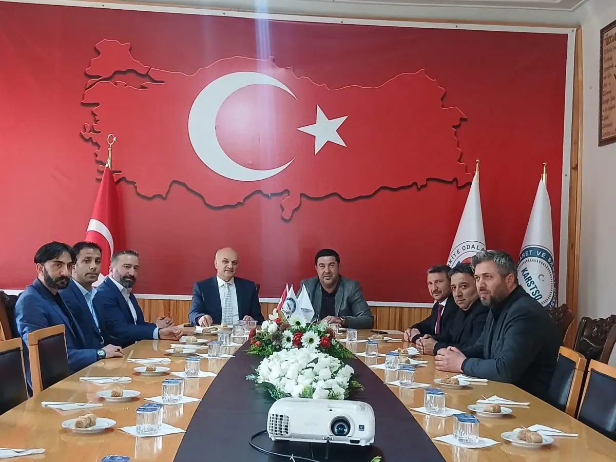Saadet Partisi Heyeti Kars Ticaret ve Sanayi Odası'nı ziyaret etti