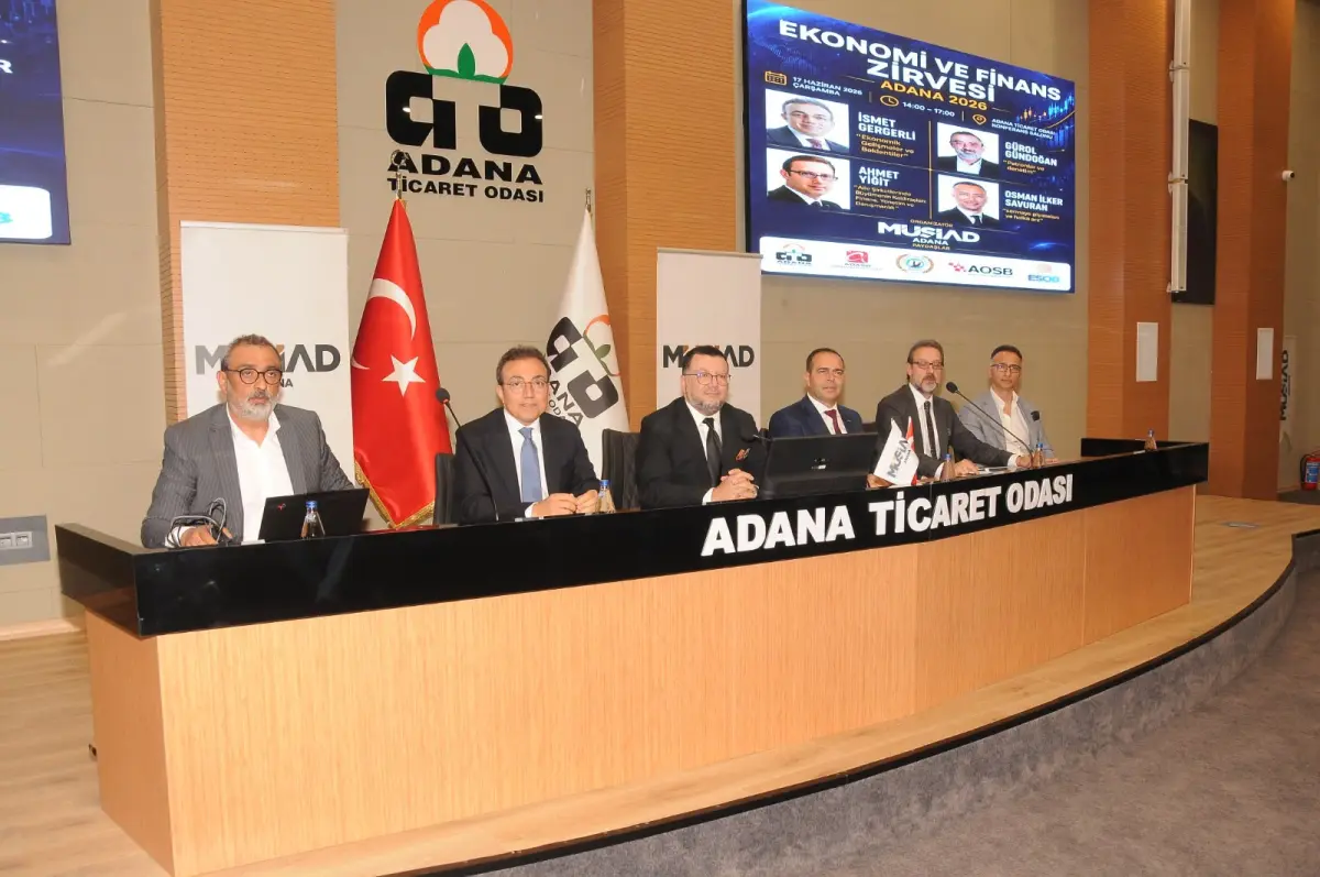 Adana'da ekonomi zirvesi: İş dünyası geleceğe finansla hazırlanıyor