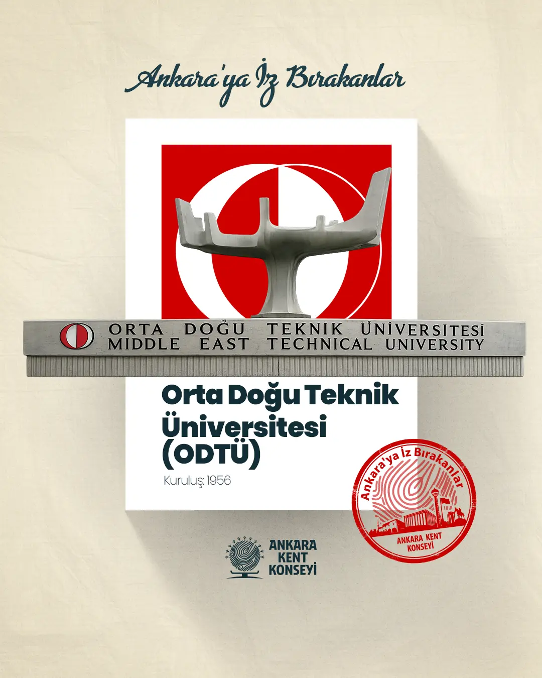 AKK Ankara'ya İz Bırakanların konuğu Orta Doğu Teknik Üniversitesi oldu
