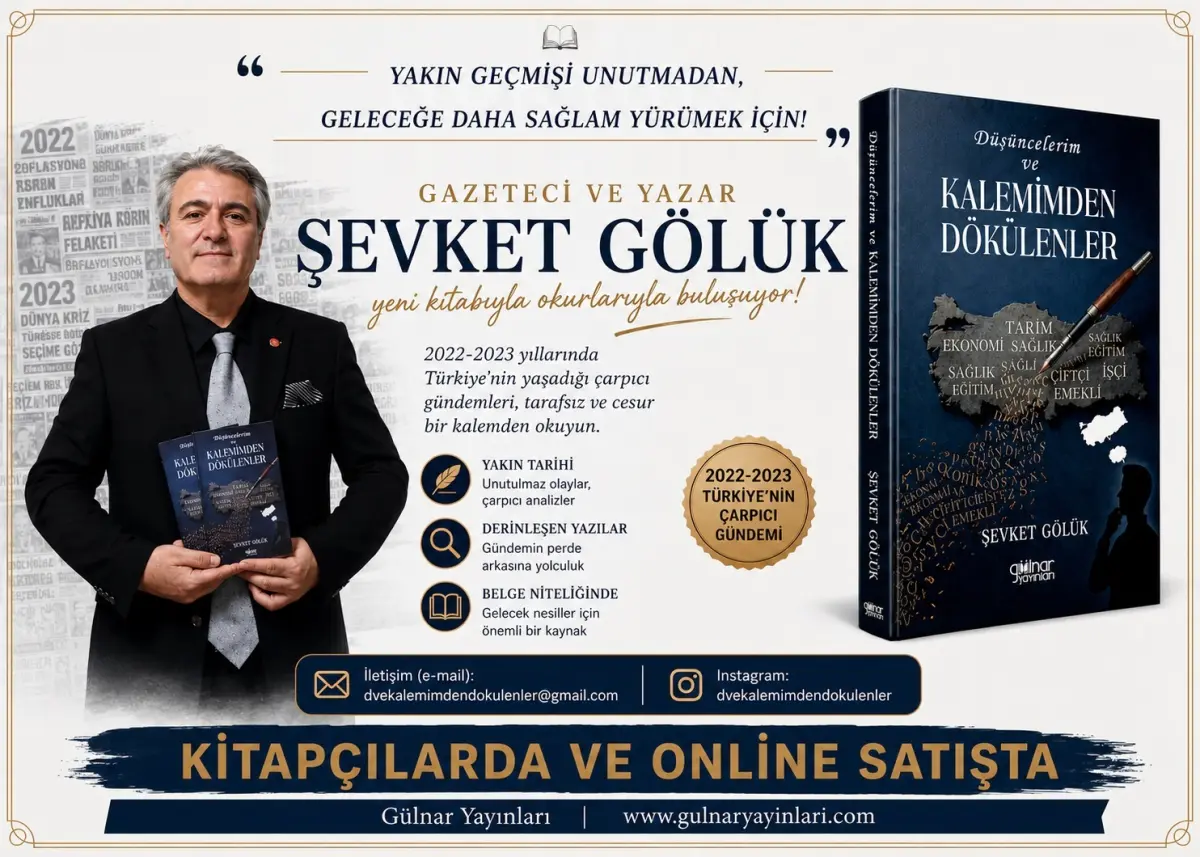 Gazeteci ve Yazar Şevket Gölük’ün yeni kitabı okuyucularla buluştu