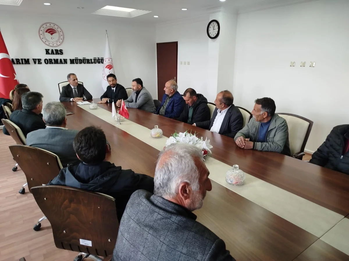 Kars Damızlık Sığır Yetiştiricileri Birliği’nden Tarım İl Müdürlüğü’ne ziyaret