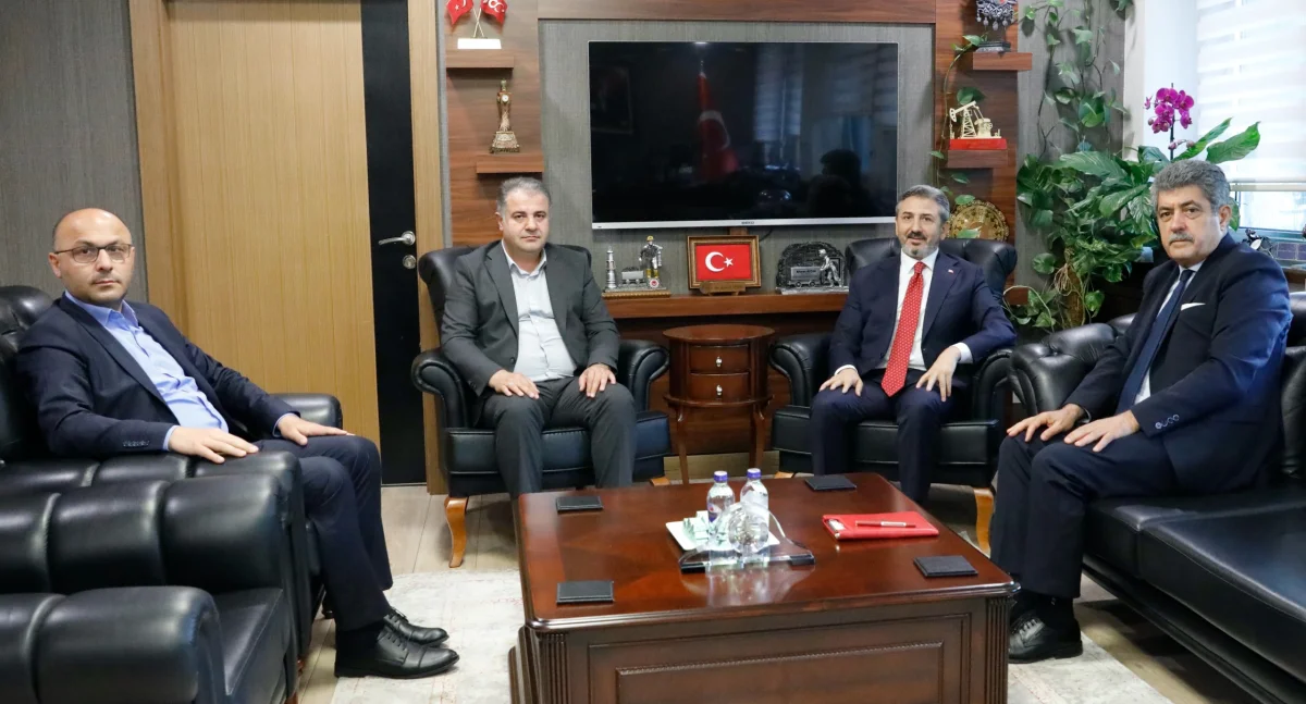 heyetinden Bakan Yardımcısı Ahmet Aydın’a ziyaret